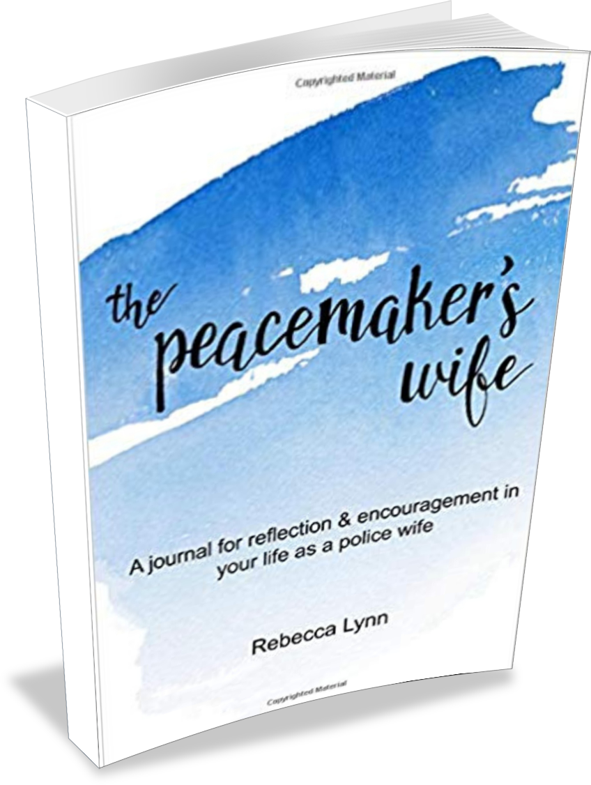 Signed Copy of The Peacemaker's Wife with a personal note from the author