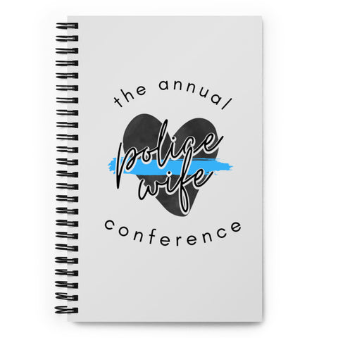 Annual Police Wife Conference Spiral Notebook