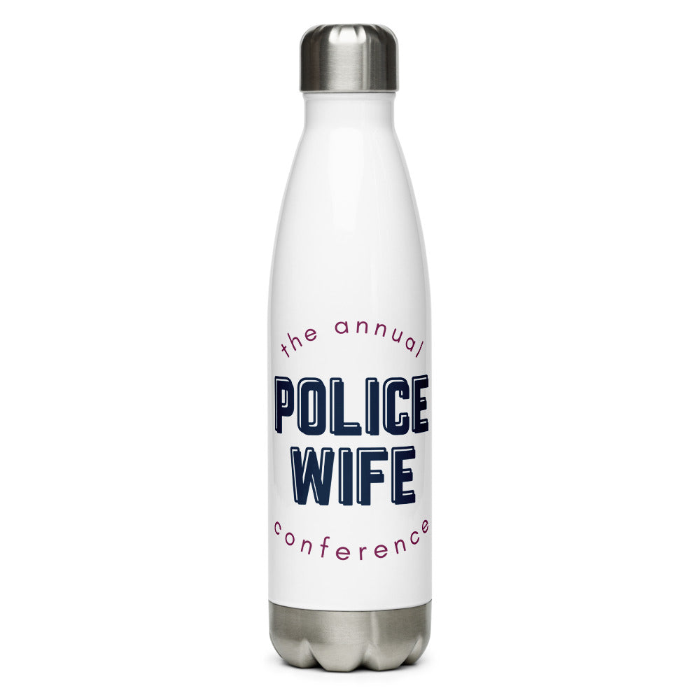 Annual Police Wife Conference Stainless Steel Water Bottle