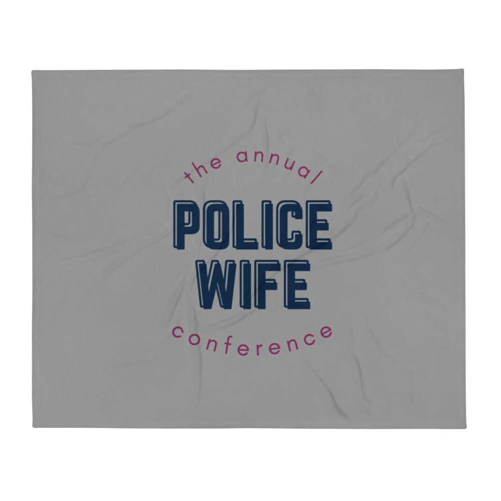 Annual Police Wife Conference Extra Soft Throw Blanket