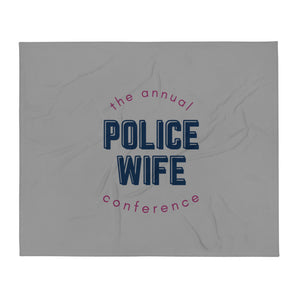 Annual Police Wife Conference Extra Soft Throw Blanket