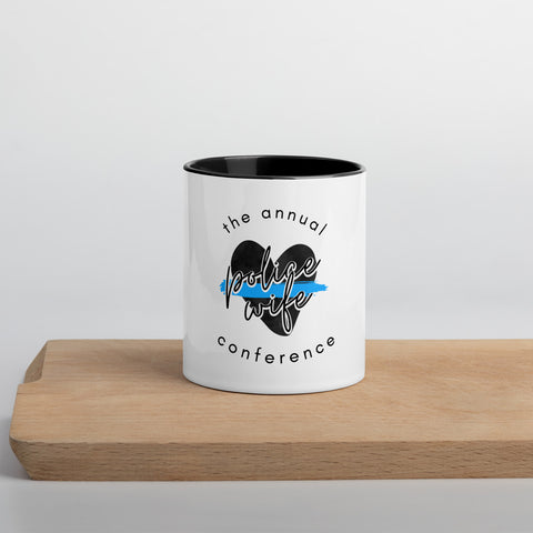 Annual Police Wife Conference Mug with Color Inside